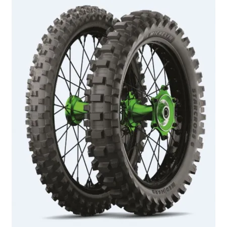 MICHELIN 110/90 -19 62M STARCROSS 6 MEDIUM HARD  R TT NHS | pneumaticidiretti.com