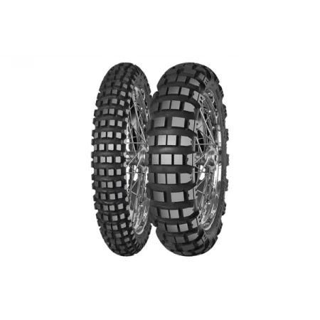 MITAS 140/80 B18 70R ENDURO TRAIL-RALLY PRO  SUPER LIGHT TT (Raya verde) M+S | pneumaticidiretti.com