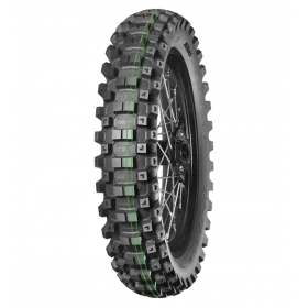 MITAS 110/100 -18 64M TERRA FORCE-EX MH SUPER SOFT  TT (2 rayas verdes)